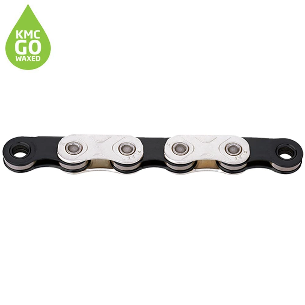 X Flat 12-13x speed Silver/Black Waxed 126 Links SRAM Flattop Systems