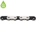 X Flat 12-13x speed Silver/Black Waxed 126 Links SRAM Flattop Systems
