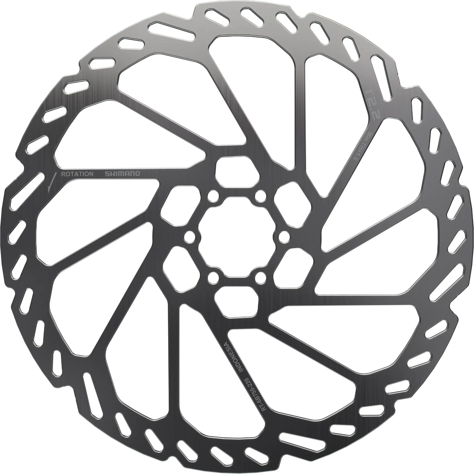 RT-6B750 Disc Brake Rotor 220 mm 2.2mm thickness 6-bolt