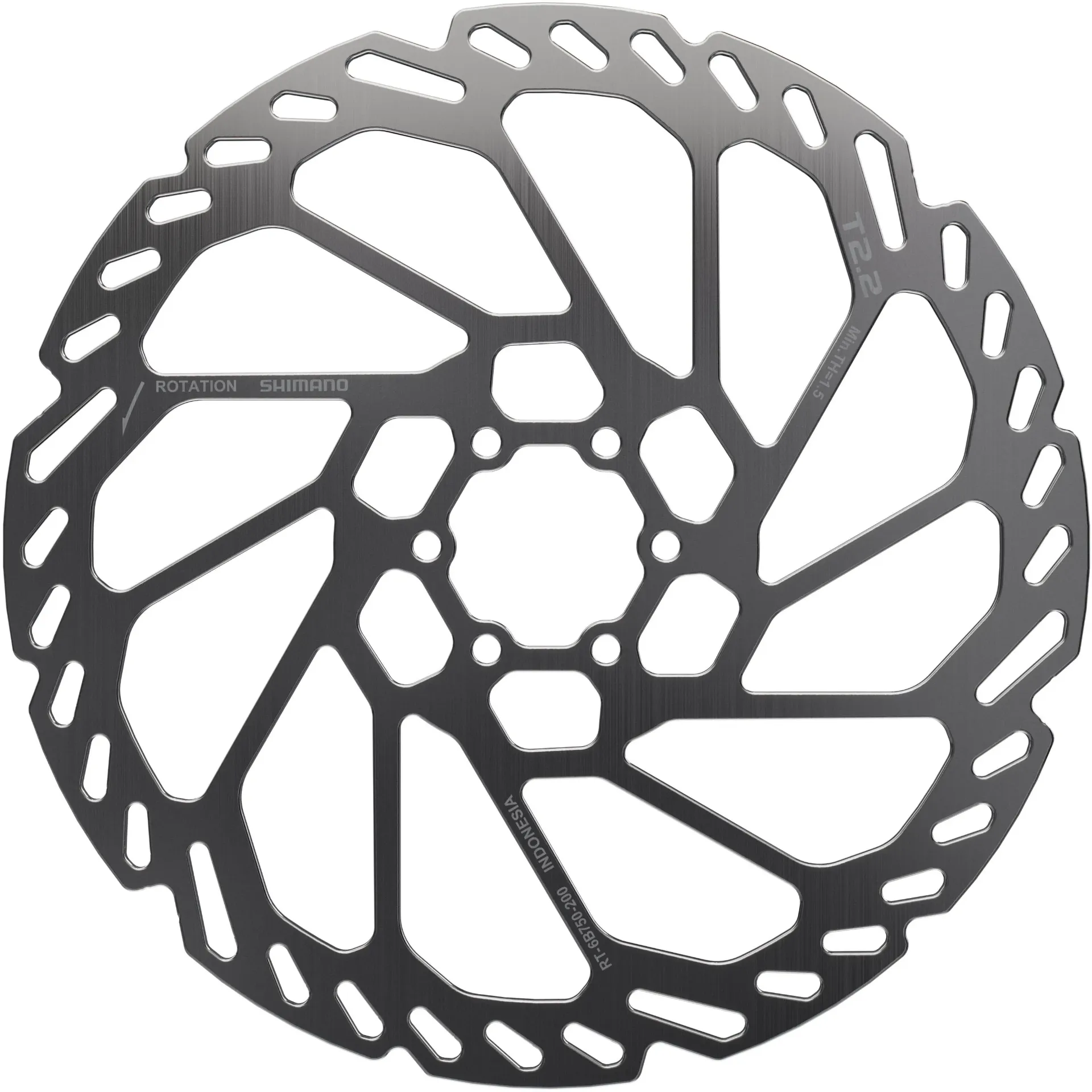 RT-6B750 Disc Brake rotor 6-bolt, 200 mm, 2.2mm thickness