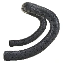 Supacaz Sticky Kush Classic Bar Tape: BLACK + ANO BLACK PLUGS