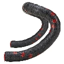 Supacaz Sticky Kush Galaxy Bar Tape: RED STARS + ANO RED PLUGS