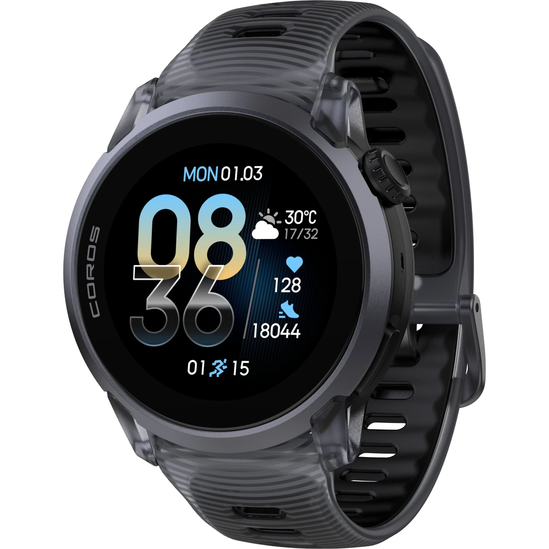 PACE 4 GPS Sport Watch Black Crystal