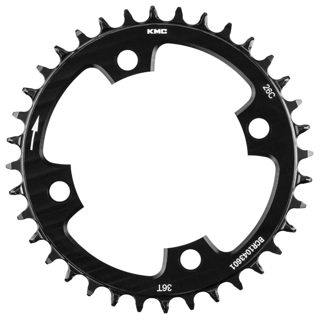 104 BCD 36T Narrow-Wide Chainring 4 Arm