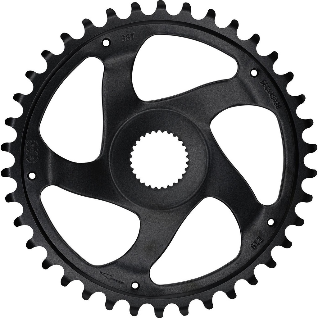 KMC Bosch Gen 4 38T 50.0mm C/L C/Ring Super Narrow Chainring