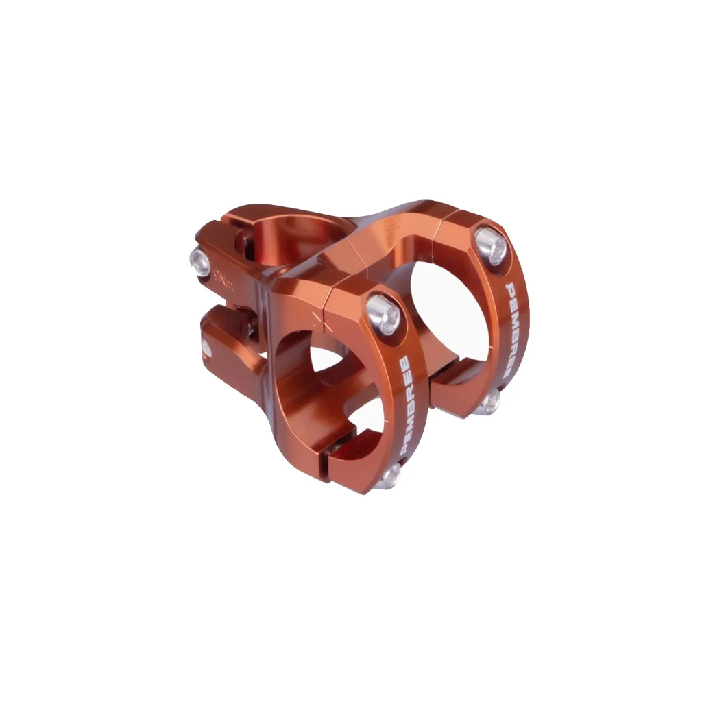PEMBREE GCS Handlebar Bronze Stem for 35mm Forks 31.8 Handlebars