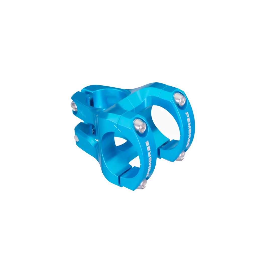 PEMBREE GCS Handlebar Turquoise Stem for 35mm Forks 31.8 Handlebars