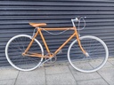 Orange Single Gear Bike