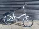 Fold Up Bike White Saxon