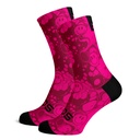 Sox Footwear Neon Slide Pink Premium Crew Socks 4-7