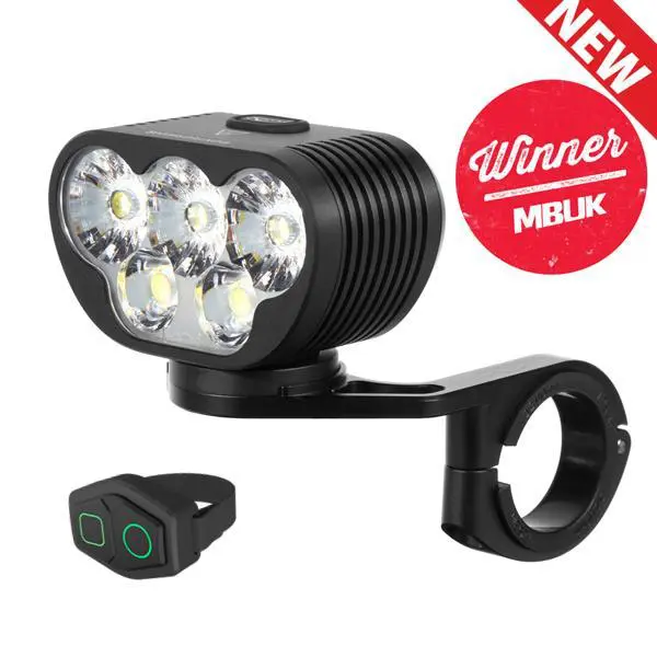 Monteer 8000S Galaxy V2 MTB Headlight with Remote by Magicshine®