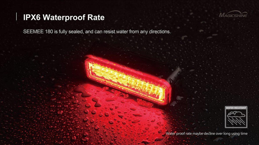 Seemee 180 V2 Bike Tail Light by Magicshine®