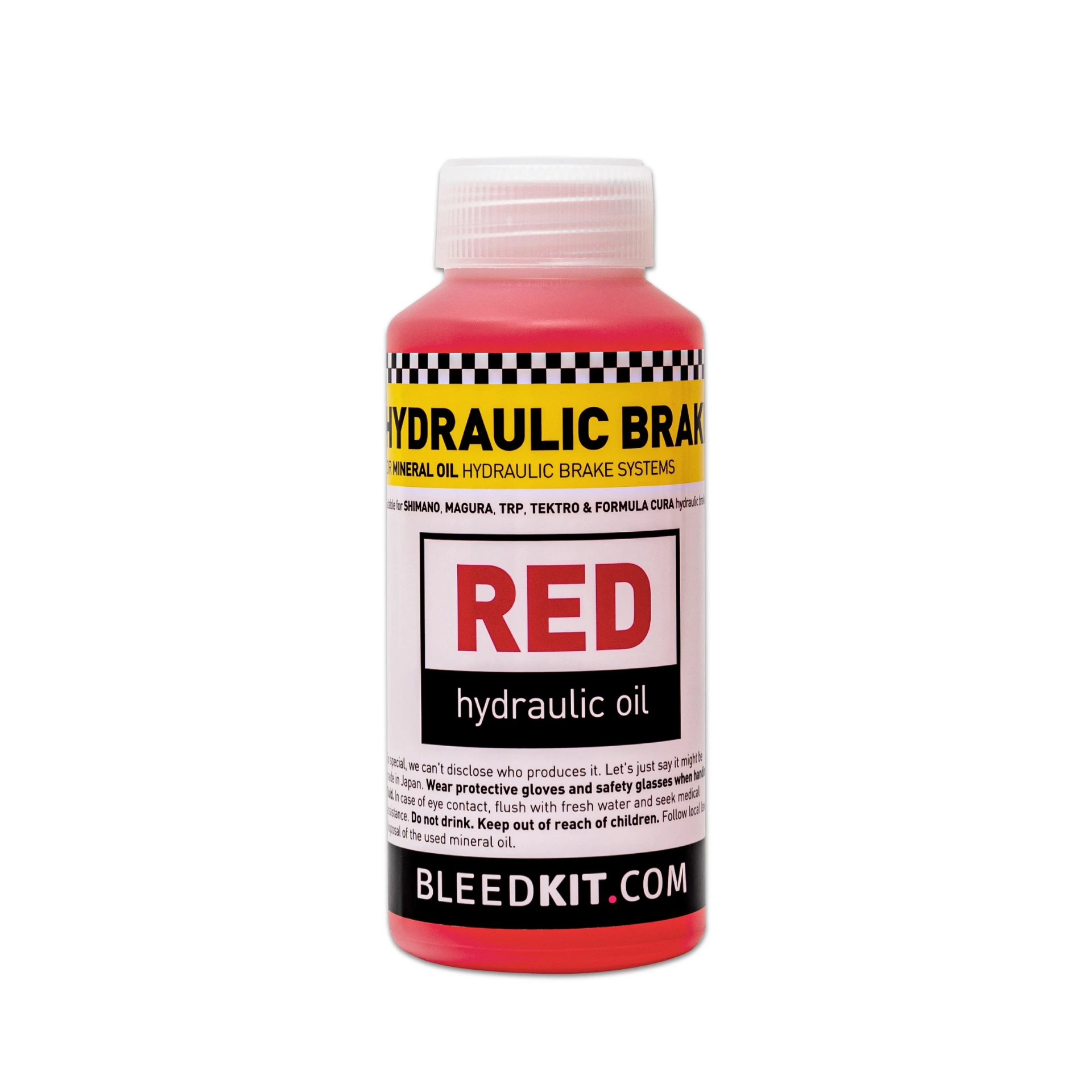 [BKMO10200] Bleedkit Fluid Red Mineral Brake Oil 100ml