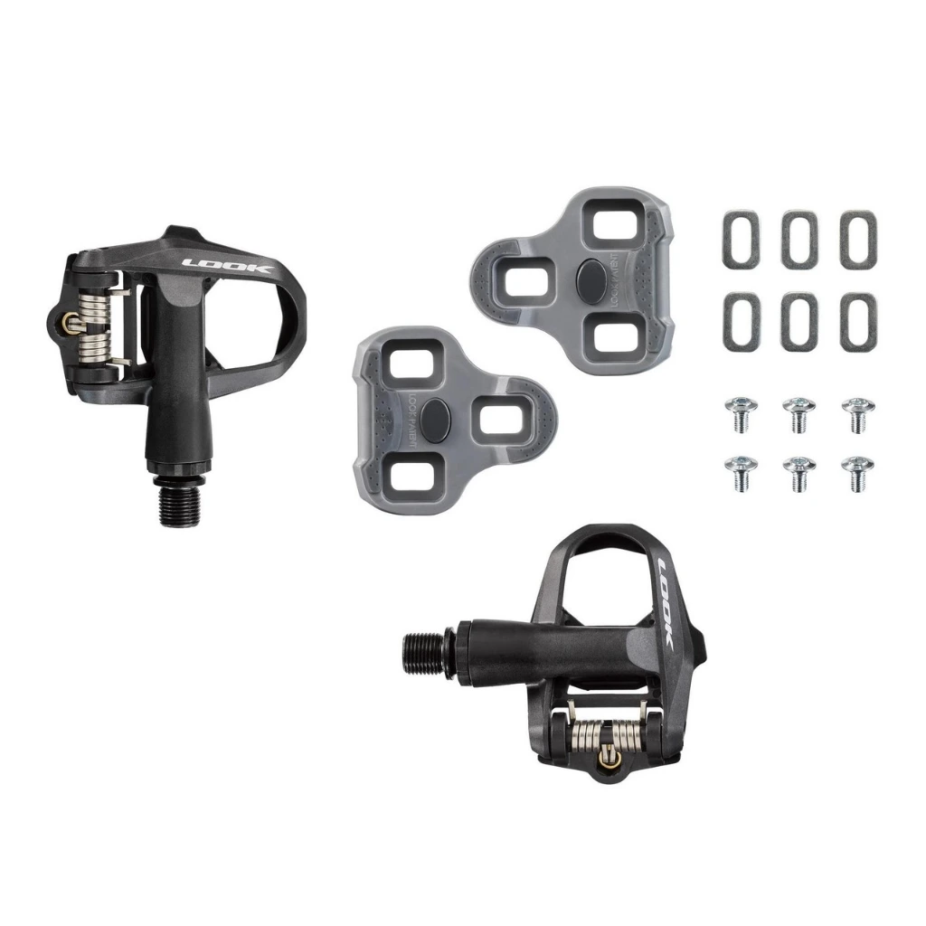 LOOK Keo 2 Max Carbon Road Pedals with Cleats Pair BLACK