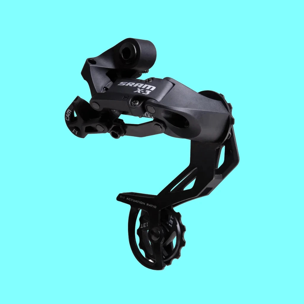 [RDP301] SRAM X3 Rear Derailleur - (7-8spd) Long Cage Black: BLACK 7/8 SPEED LONG