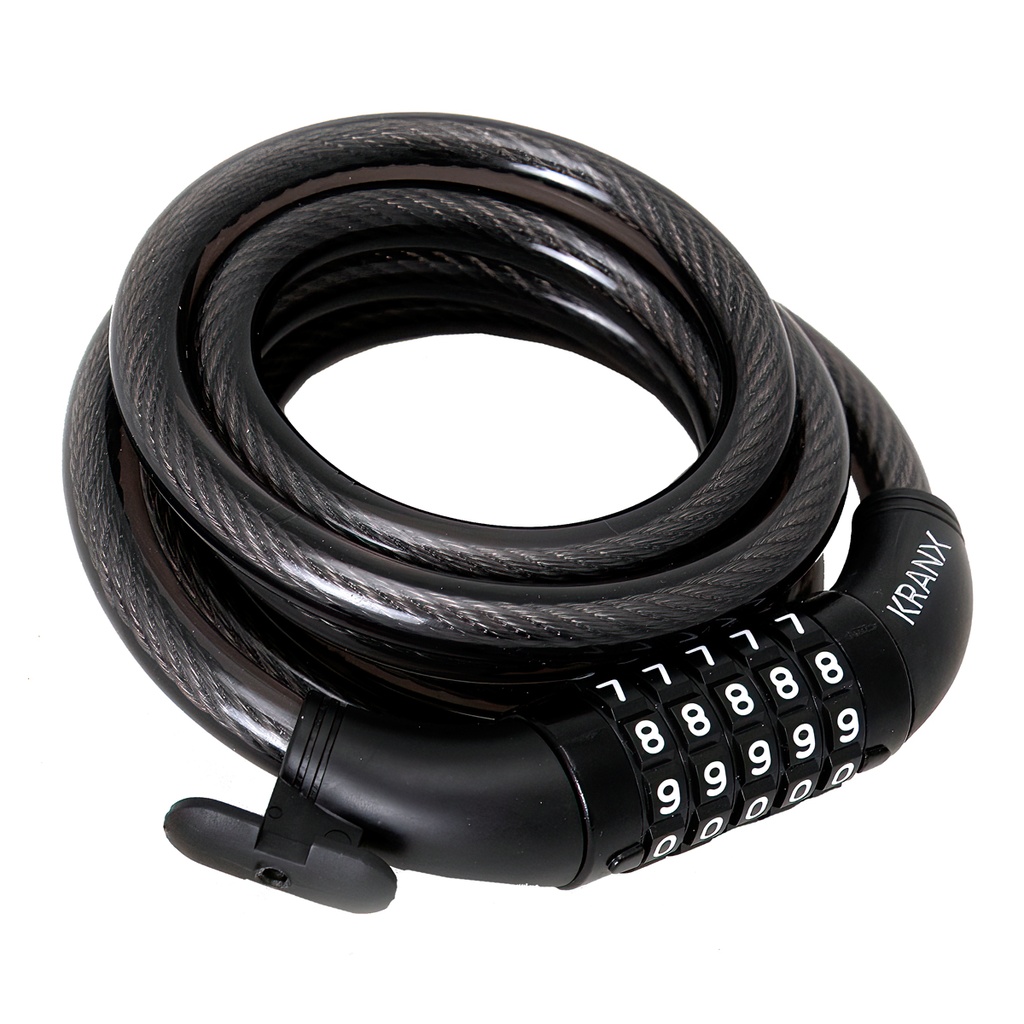KranX Garrison 12mm X 1800mm Combination Cable Lock