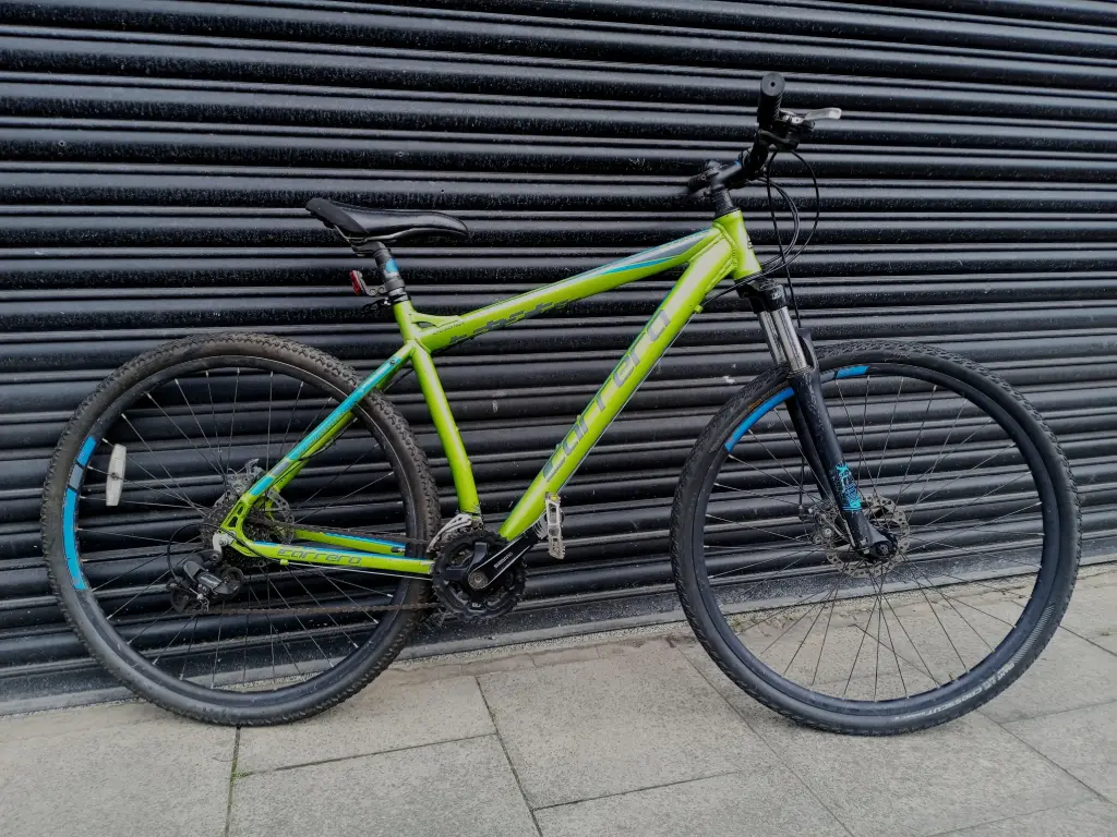 Green Carrera Sulcata 3.1 men's mountain bike