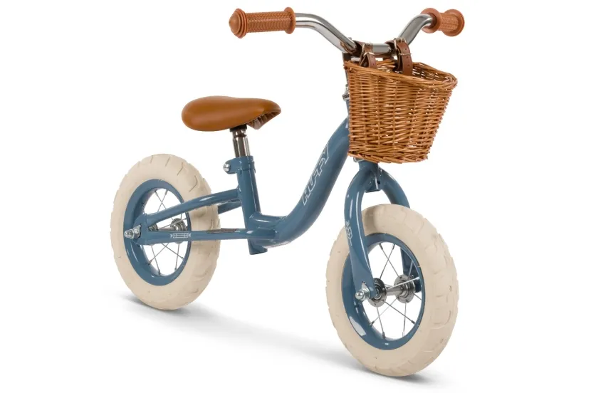 Balance bike blue vintage style