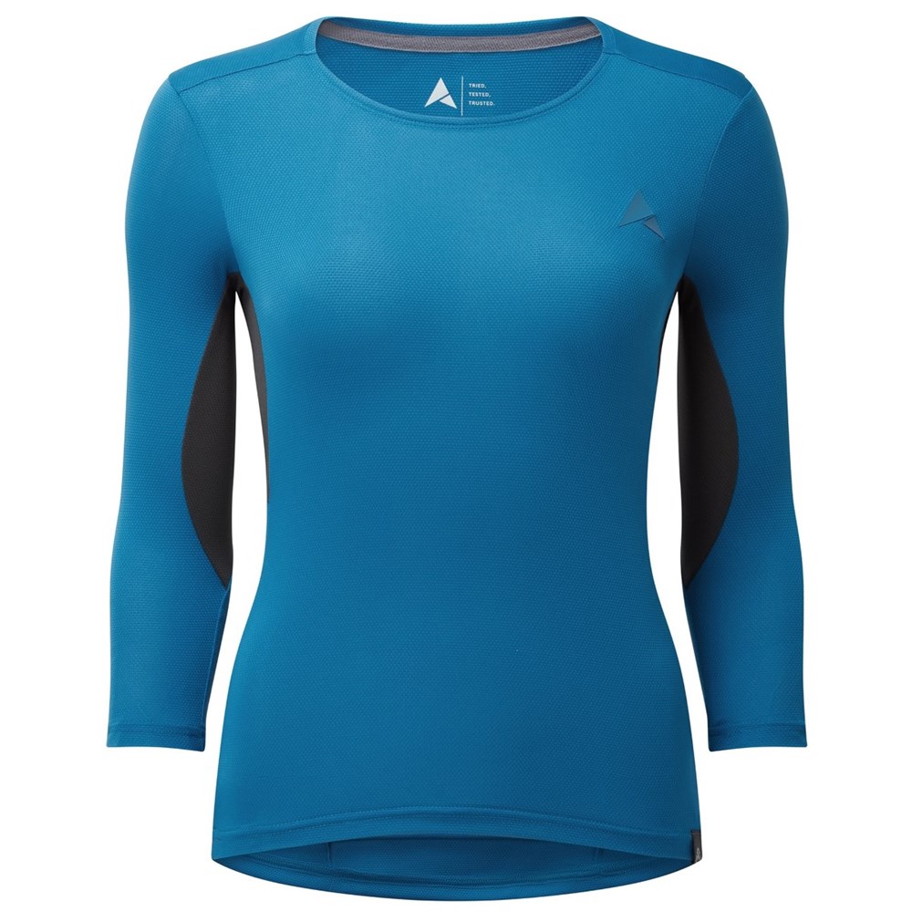 Altura Kielder Women's Lightweight 3/4 Sleeve Cycling Jersey Blue 