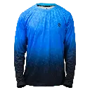 Triangulation Cobalt Long Sleeve MTB Jersey
