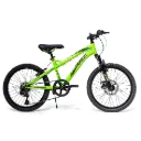 20 Inch Mountain Bike Green Extent 6 Gears