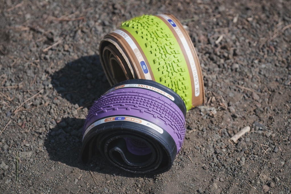 Purple Panaracer GravelKing SK R-Line TLR Gravel Tyre Limited Edition 700 x 40c