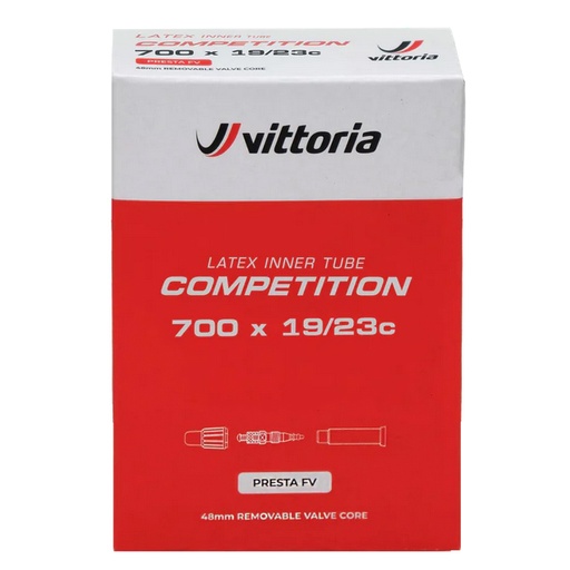 [TYV0250] Vittoria Competition Latex Inner Tubes 700 x 19 - 23c 