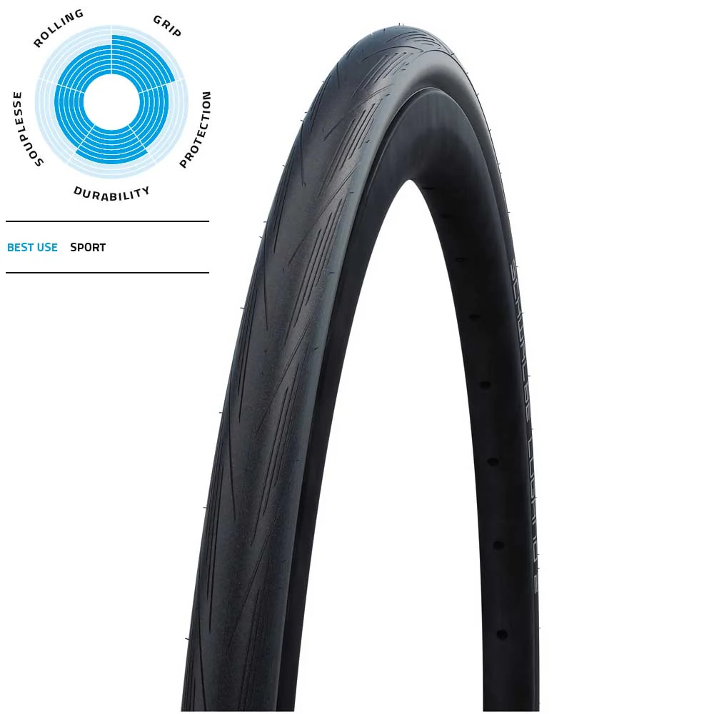 Schwalbe Lugano II Folding Tyres 700c - 25mm