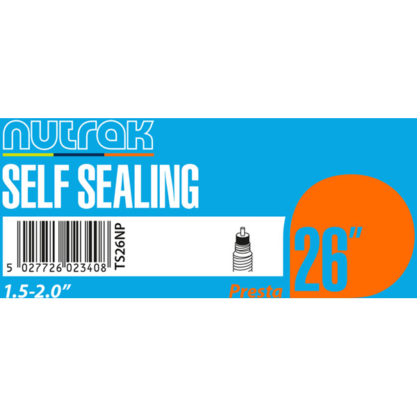 Nutrak Self-sealing inner tubes 26 inch x 1.5 - 2 Presta
