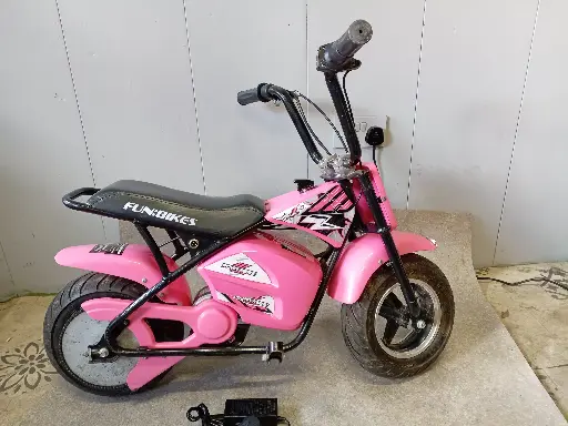 Pink Girls Fun Bikes 250W electric mini dirt bike