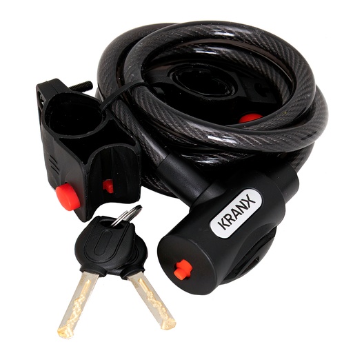 KranX Garrison 12mm X 1800mm Key Cable Lock