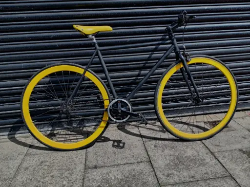Fixie Bike flip flop hub single gea