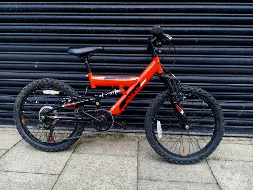 Piranha Atom 20 inch full suspension bike