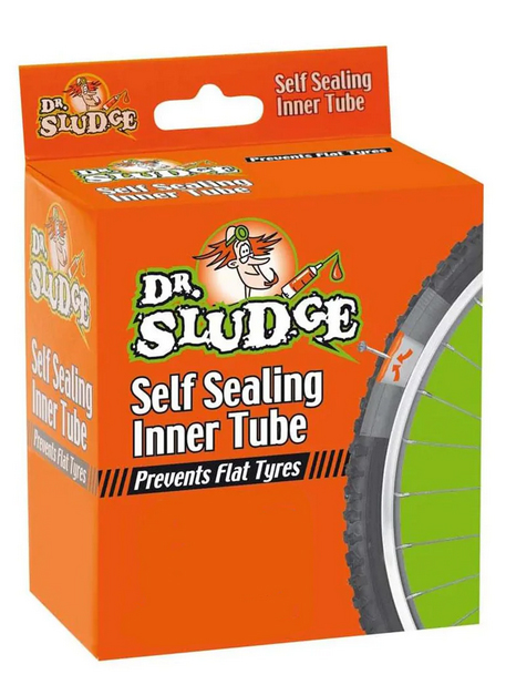 Dr. Sludge 12.5 inch x 1.75-2.125 Self Sealing Tube Schrader