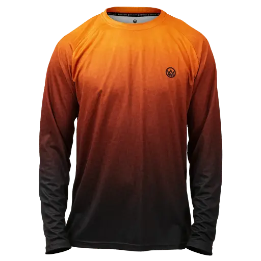 Triangulation Molten Long Sleeve MTB Jersey
